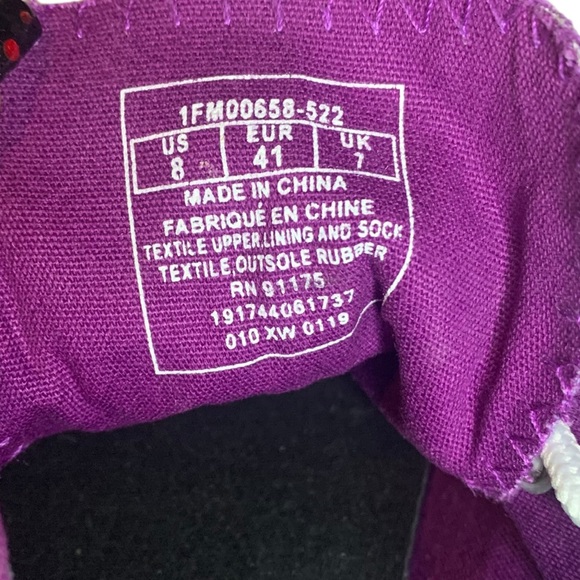 Mens Chalk Line Apparel Lace Up Lo WWE Ultimate Warrior Sz 8 - Picture 5 of 6